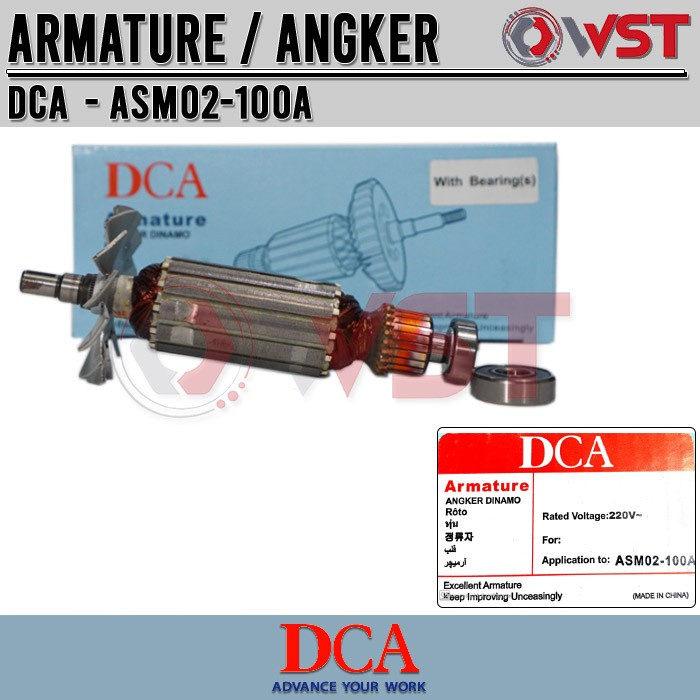 Termurah Armature / Angker Dca Asm02-100A - Mesin Gerinda 4Inch Dca Asm02