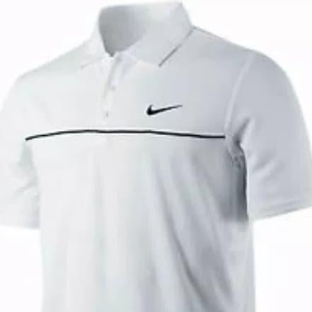 Kaos Polo Shirt Kaos Pria Nike Warna Putih Stok Ada Promo Worldfashion02