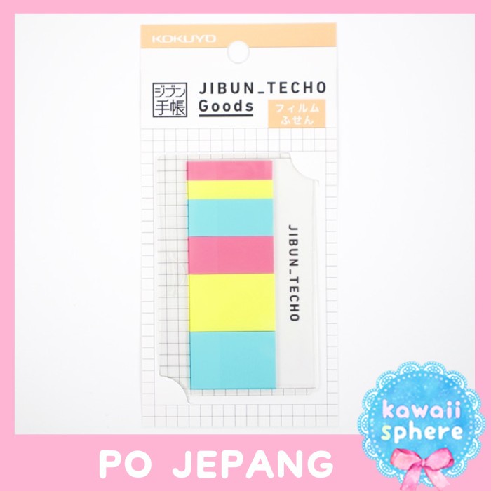 

Kokuyo Jibun Techo Film Sticky Notes A5 Slim Po Jepang