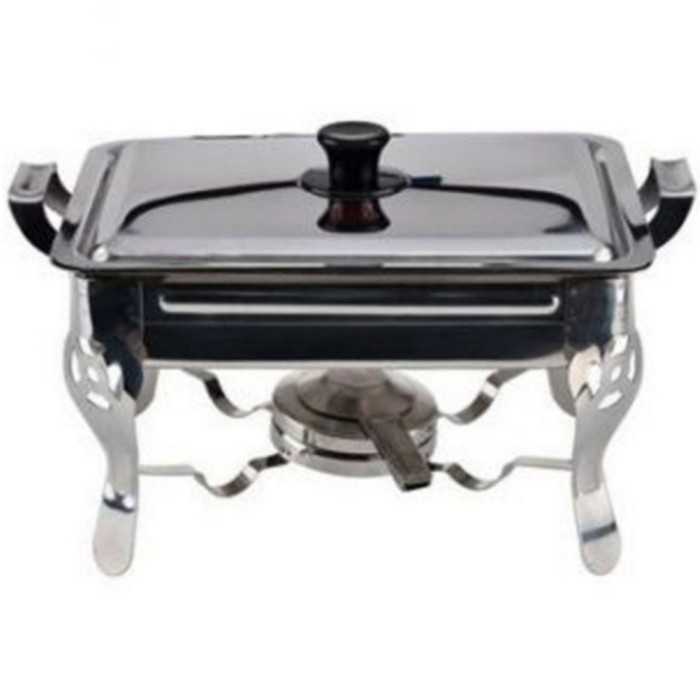 Bestseller Texania Pan With Stove / Wadah Prasmanan Alat Saji Stainless Steel