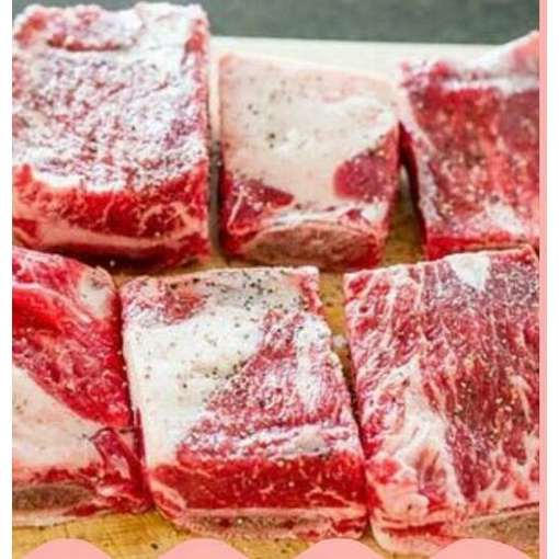 

Iga Sapi Kualitas Super Daging Tebal / Beef Ribs 1 kg / 1kg