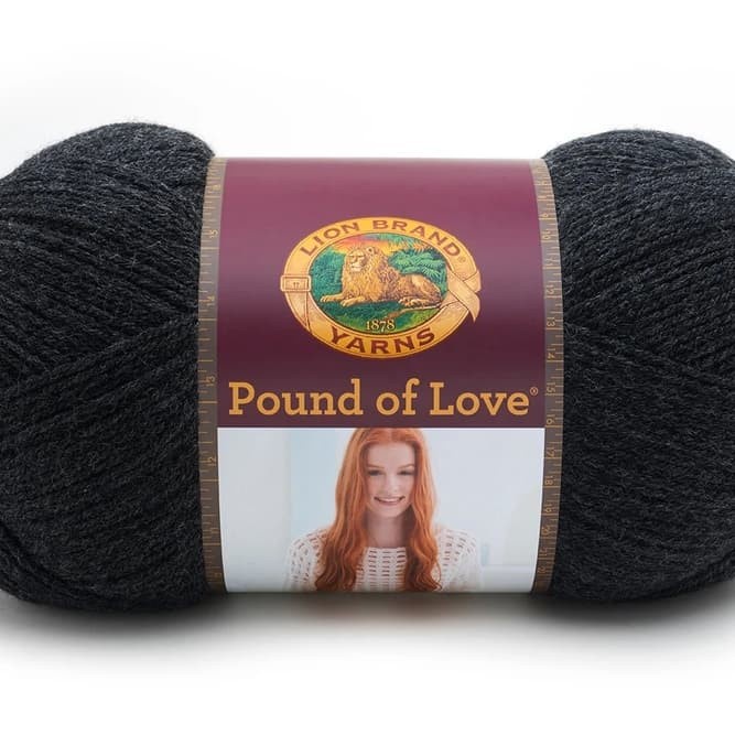 

Terlaris Lion Brand Pound Of Love Charcoal