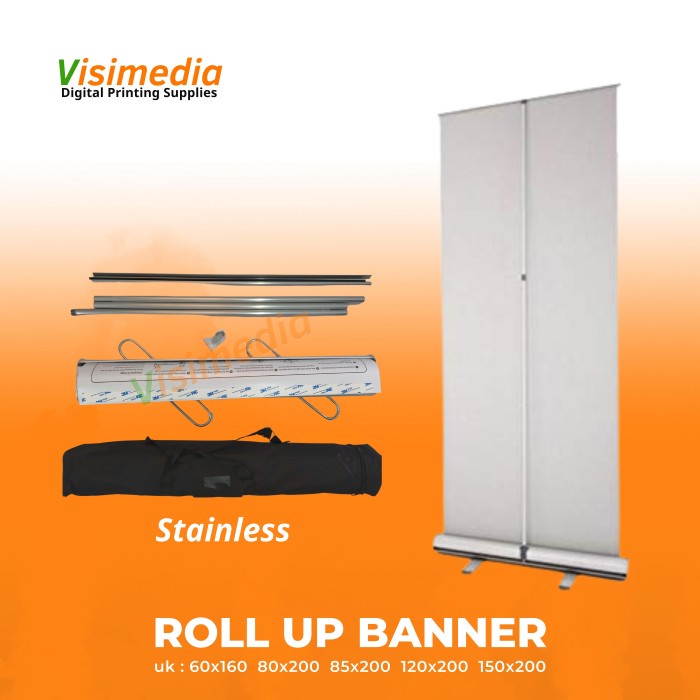 Best Seller Roll Up Banner 85X200 Roll Up Banner Stainless