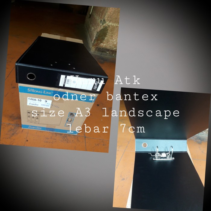 

Terlaris Odner Landscape Bantex Ukuran A3 Lebar 7Cm