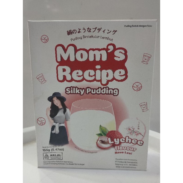 

Mom's Recipe Silky Pudding Rasa Leci 155g