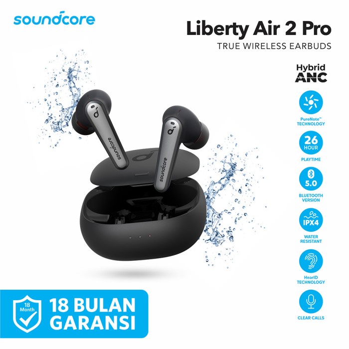 Soundcore Liberty Air 2 Pro True Wireless Earphone A3951