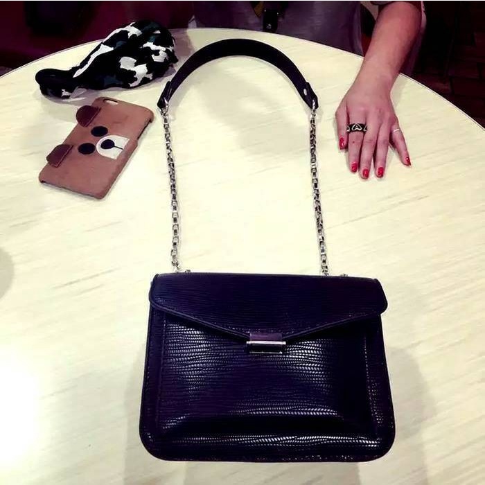 FLASH SALE TAS SELEMPANG KULIT HITAM POLOS WANITA MODIS MALL SANTAI IMPORT BAGUS TERBARU
