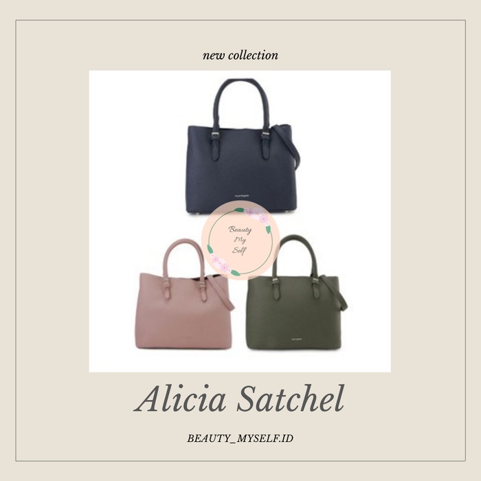 Alicia Satchel Hush Puppies / Tas Wanita Original