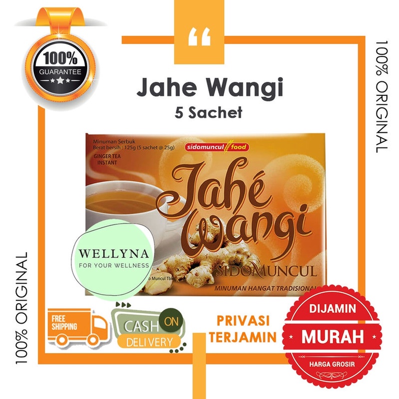

Minuman Tradisional Menghangatkan badan Jahe Wangi Sidomuncul