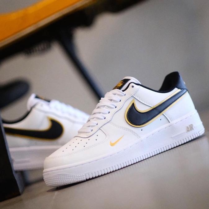 Nike Air Force 1 Low Original LV8 White Black Gold