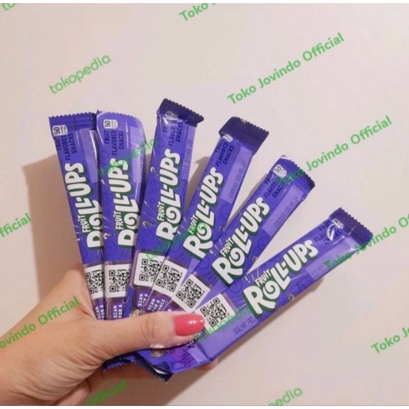 

PASTI READY FRUIT ROLL UPS LIMITED EDITION SATUAN MYSTERY FLAVOR BOX