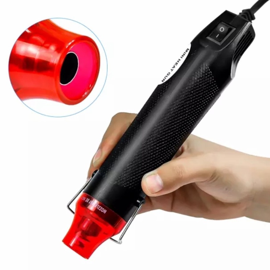 Produk Keren.. Hot Gun Heat Gun Electric Alat Pemanas Low Watt 300W  Multifungsi  Heat Gun Electric 