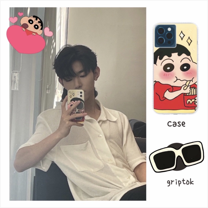 ZB1 ZEROBASEONE Zhang Hao Zhanghao shinchan custom phone case & griptok akrilik
