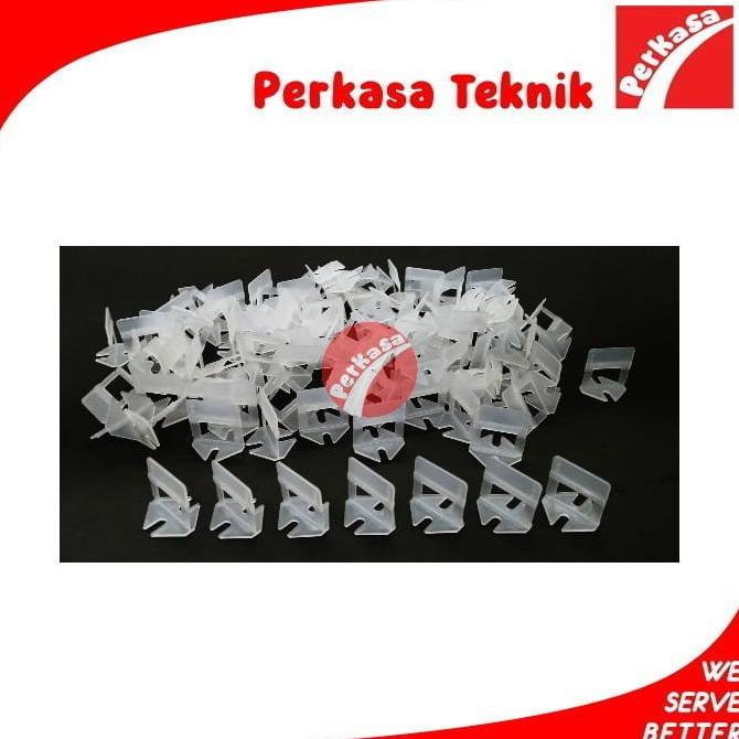 Grosir Alat Perata Keramik Granit Clip Bison Nat Spacer Lash Tile Leveling Msx