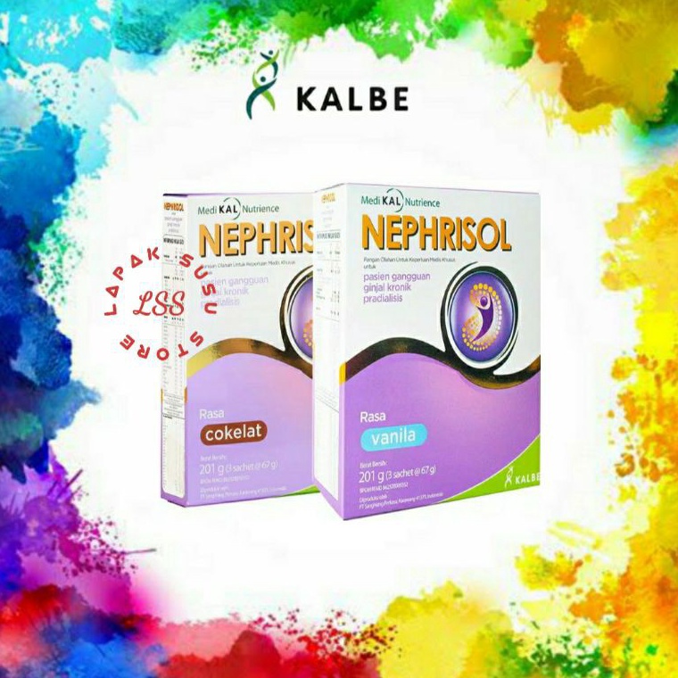 

➺Diskon➧ 67JP0 NEPHRISOL COKLAT / VANILA 201gr new formula F76 ➟Harga Termurah
