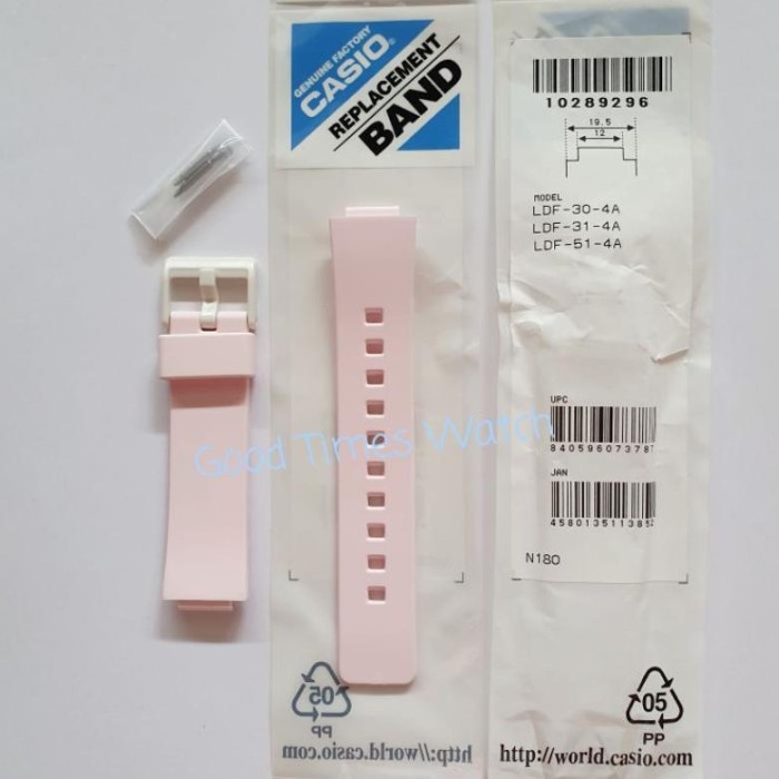 DISKON SPESIAL STRAP CASIO LDF-30-4A LDF 30 LDF 31 LDF 51 CASIO ORIGINAL TERBARU