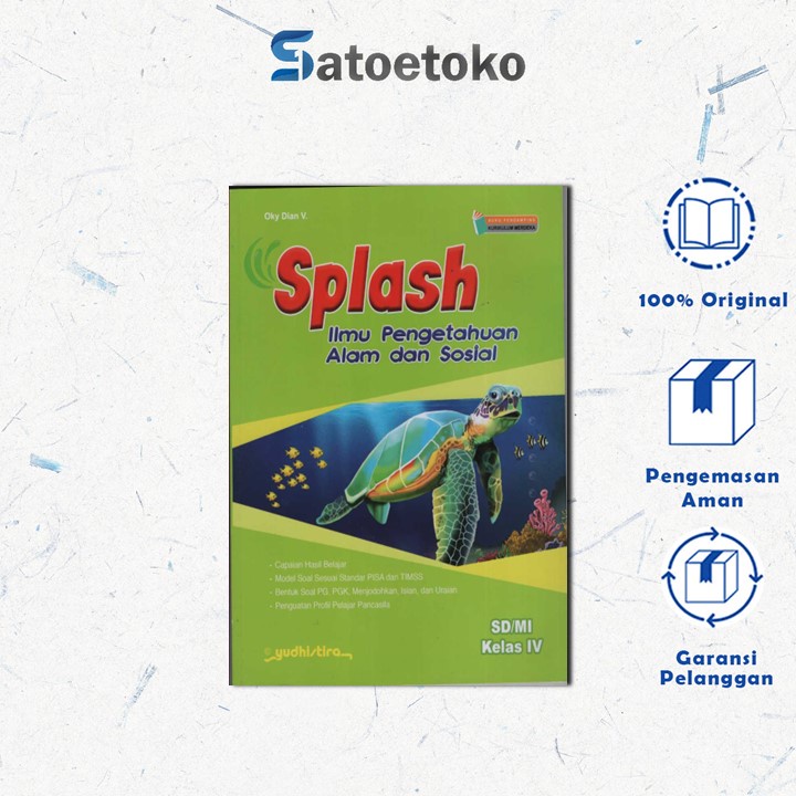 SPLASH IPAS 4 SD KURIKULUM MERDEKA - YUDHISTIRA