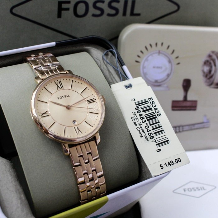 PROMO JAM TANGAN WANITA FOSSIL ES 3435 ES3435 ORIGINAL TERBARU