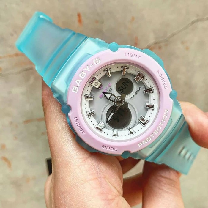 FLASH SALE CASIO BABY-G BGA-270-2ADR - JAM TANGAN WANITA - BIRU - BGA270 TERLARIS