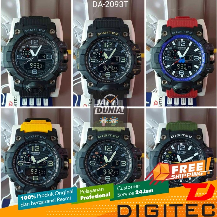 PROMO JAM TANGAN PRIA DIGITEC ORIGINAL DA-2093 TKN DG 2093 DIGITEC 2093 TR TERLARIS