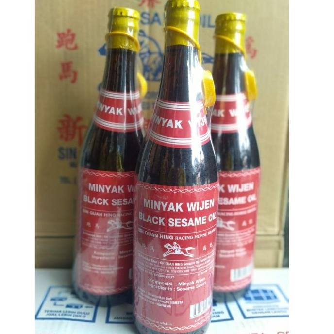 Minyak Wijen Hitam Sin Guan Hing 640ml | Black Sesame Oil