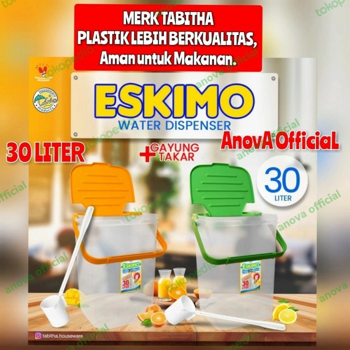 Terlaris Toples Es Plus Gayung 30 Liter . Eskimo Tabitha . Tempat Es Buah .