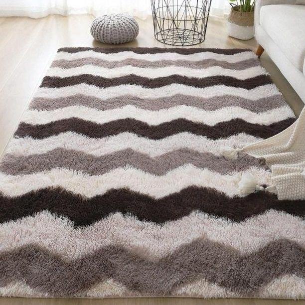 Karpet Bulu Motif Jumbo Uk 200 x 200cm/Karpet Bulu Lantai Anti Slip