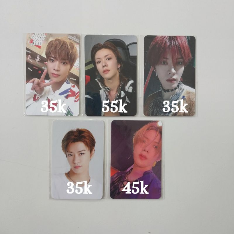 Photocard NCT Yuta Sticker, Yuta 2 Baddies, Yuta SG22, Bene WD Yuta SG22, Yuta Jewel Universe