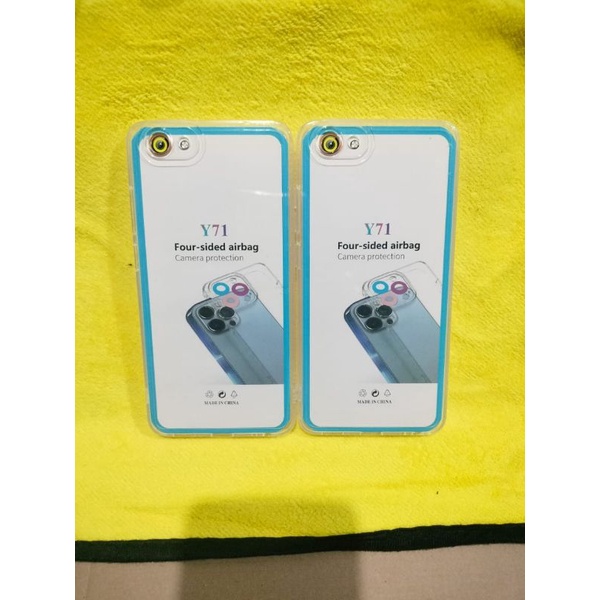 Softcase Casing VIVO Y71 Selikon Bening Trasparan Pelindung belakang HP+Camera
