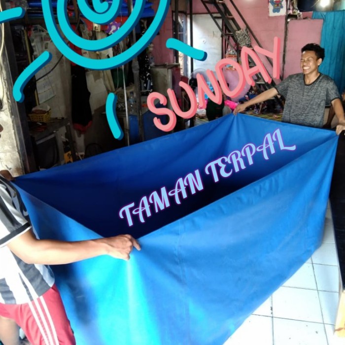 HOT SALE KOLAM TERPAL KOTAK ORCHID 2,5X1X1,2/TERPAL ORCHID/KOLAM KOTAK/ LELE TERMURAH