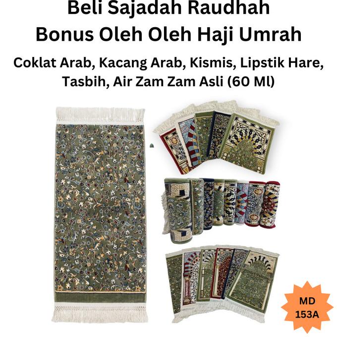 Sajadah Raudah Madinah Nabawi Tebal, Sajadah Raudhah, Sajadah Rawdah