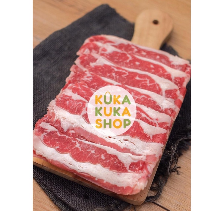 

Us Shortplate Daging Sapi Slice 500gr sperti KINTAN,SHABURI, YOSHINOYA