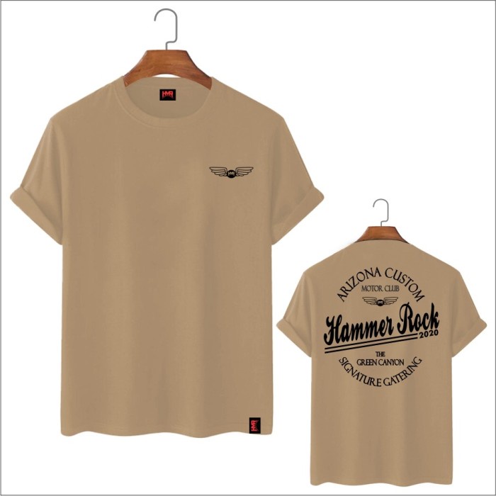 kaos distro pria original/tshirt hammer rock original/kaos branded