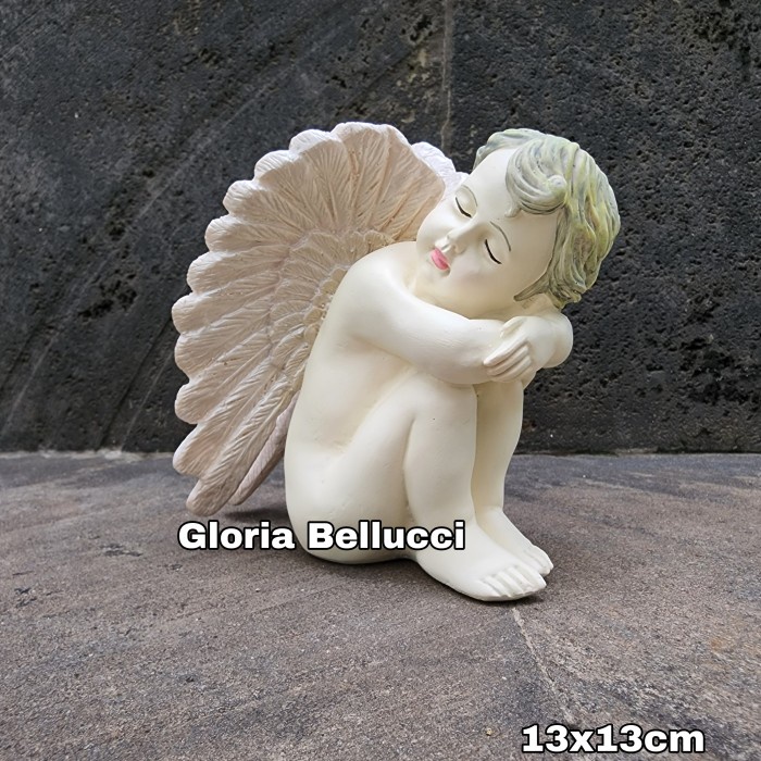 Patung Pajangan An Tidur Miniatur Malaikat