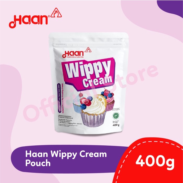 

Terlaris Haan Wippy Cream 400Gr