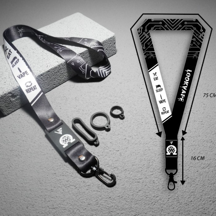 

Best Seller Lanyard Kalung Gantungan Tali Tipe 1