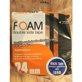 

Isolasi Double Tape Foam Nachi 24 mm x 5 m