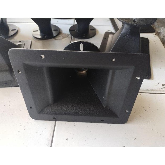 Terlaris Fitting Promo Corong/Horn Tweter Cor Besi Ukuran 15X19 Untuk Tweter Drat Multi