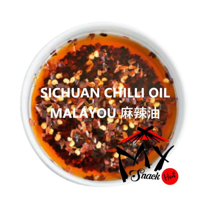 

SICHUAN CHILLI OIL 50GR - MINYAK CABE SZECHUAN SECUAN MALA CABAI CHILI Best Seller