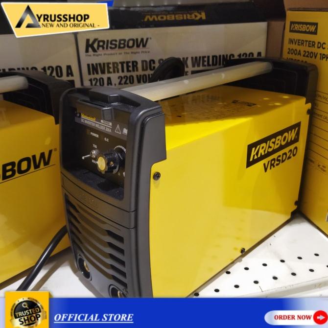 ~~~~~] Krisbow Mesin Las Inverter DC Stick Welding 200A 1phase