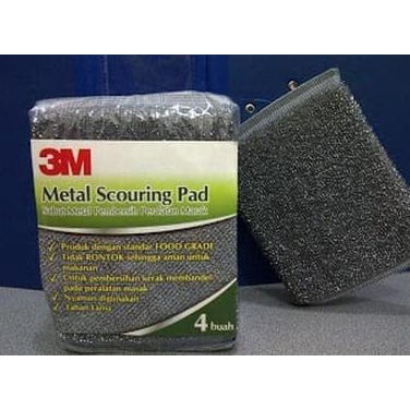 

$+$+$+$+] Sabut stainless ( 3M Metal Scouring Pad ) Per Pcs