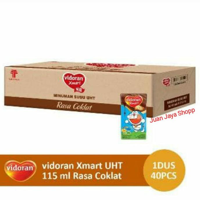 

VIDORAN XMART SUSU UHT COKLAT 115ml (40 pcs/Karton)
