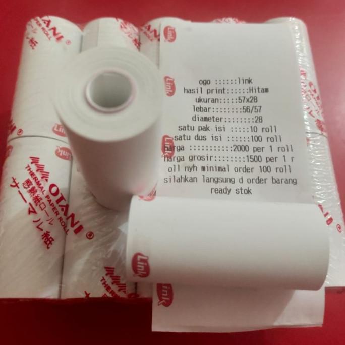 

Kualitas terbaik] KERTAS THERMAL STRUK OTANI 58X30