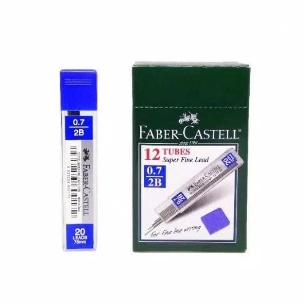 

Isi / Refill Lead Pensil Mekanik 2B Faber Castell 0,7