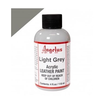 

'+'+'+'+] Angelus Light Grey Acrylic Leather Paint Cat Bahan Kulit 4Oz