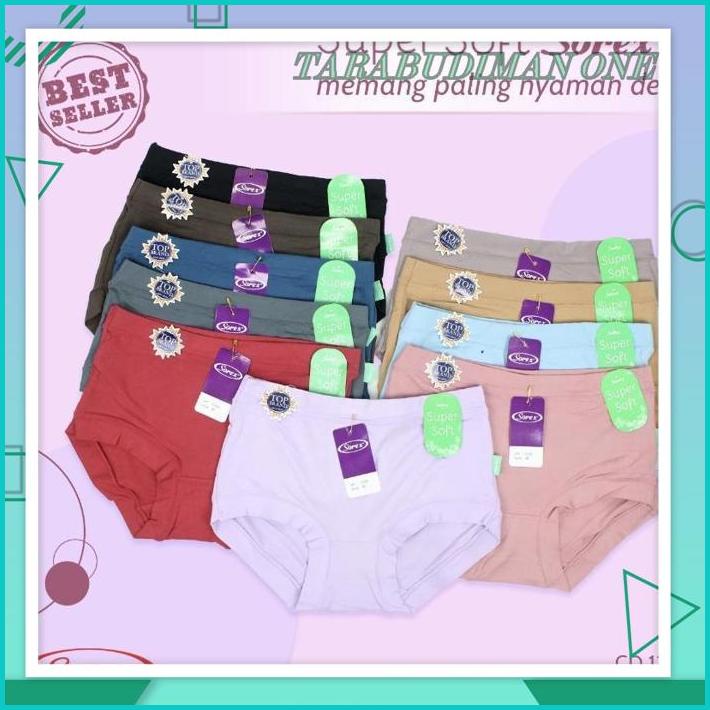 BISA PILIH WARNA - CELANA DALAM SOREX 1238 - CUTTING MAXI - SATUAN BEST SELLER 