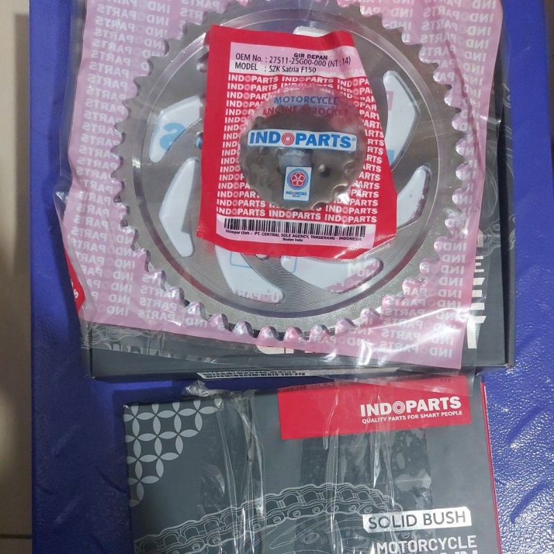 GIR PAKET INDOPART SUZUKI SATRIA FU 150BATAS S/D TAHUN 2012/2013UNTUK SATRIA FU150 THN 2013 - 201Gea