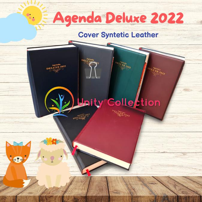 

Agenda Deluxe 2022 Aneka Warna Cover Leather
