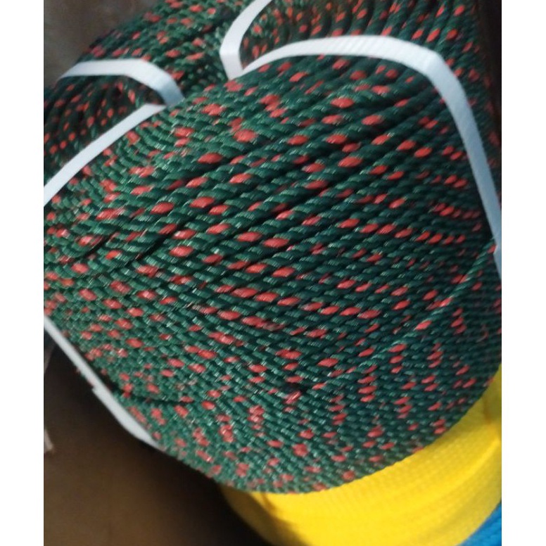 

Terlaris.. Tali tambang plastik 5 mm per rol 7PS