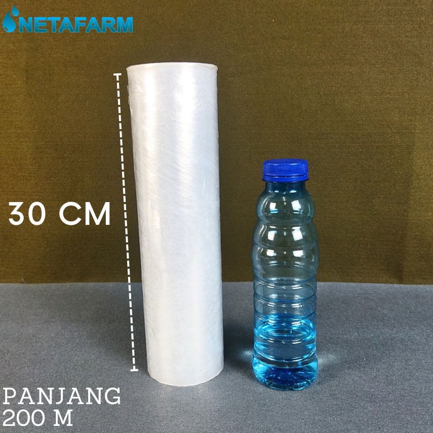 

Diskon Plastic Wrap / PLASTIK WRAPPING 30cm X 200m 87